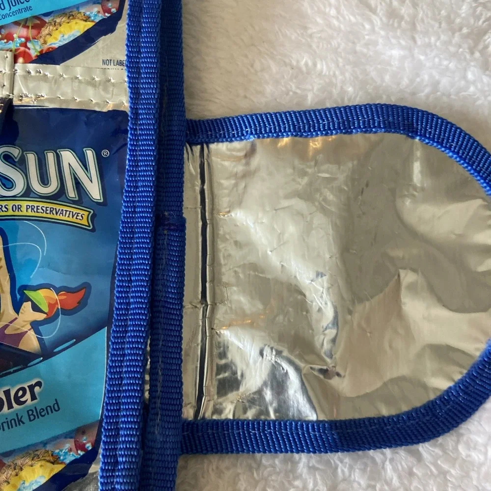 Capri Sun‎ Pacific Cooler Pouch Two Pocket Folder Closure Recycled Reusable